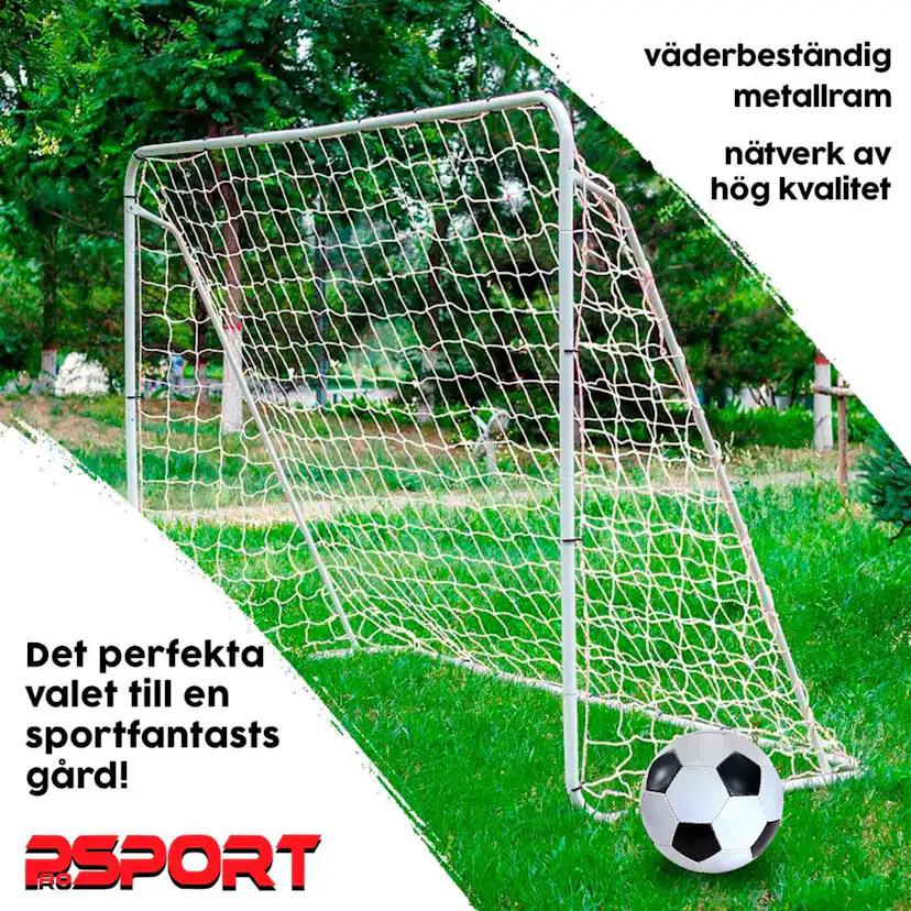 Fotbollsmål Prosport Official 2-pack 366 x 183 cm