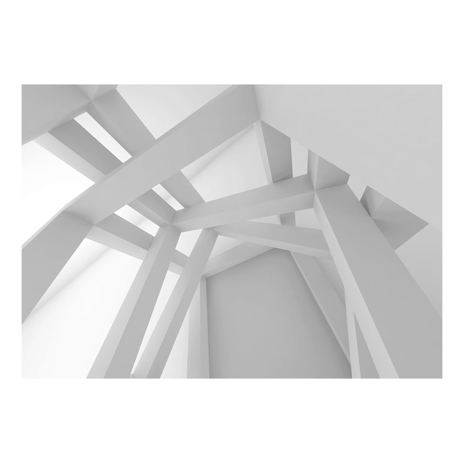 Fototapet Arkiio White Construction