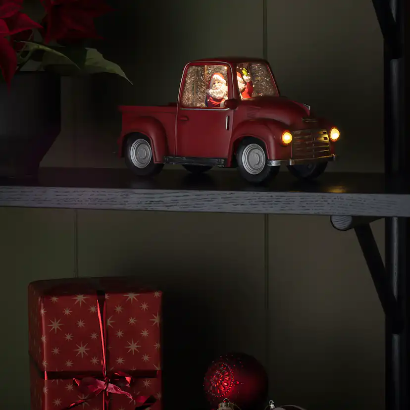 Dekorationsbelysning Gnosjö Konstsmide Pick-up med Tomte