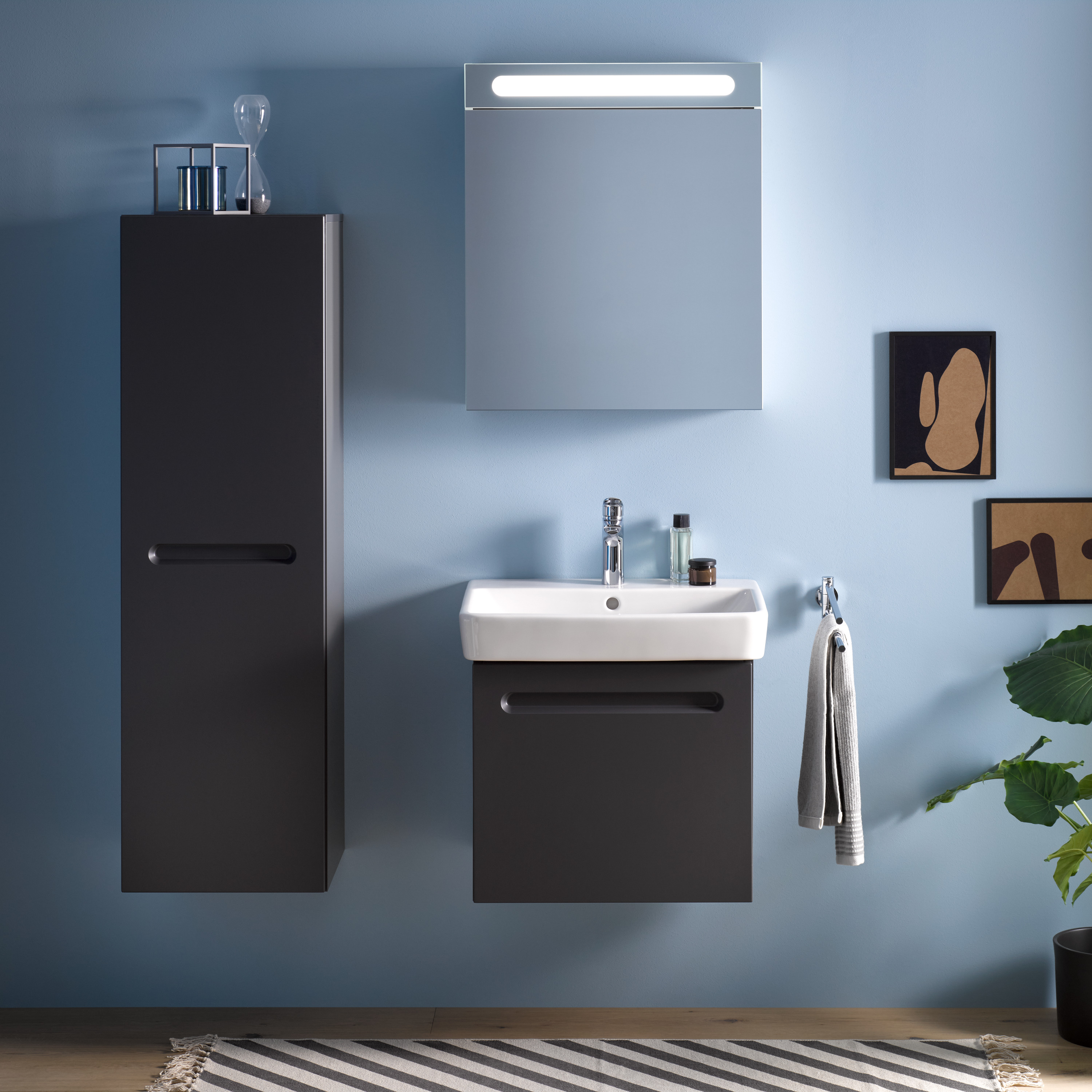 Tvättställsskåp Duravit No.1 Låda med Tvättställ
