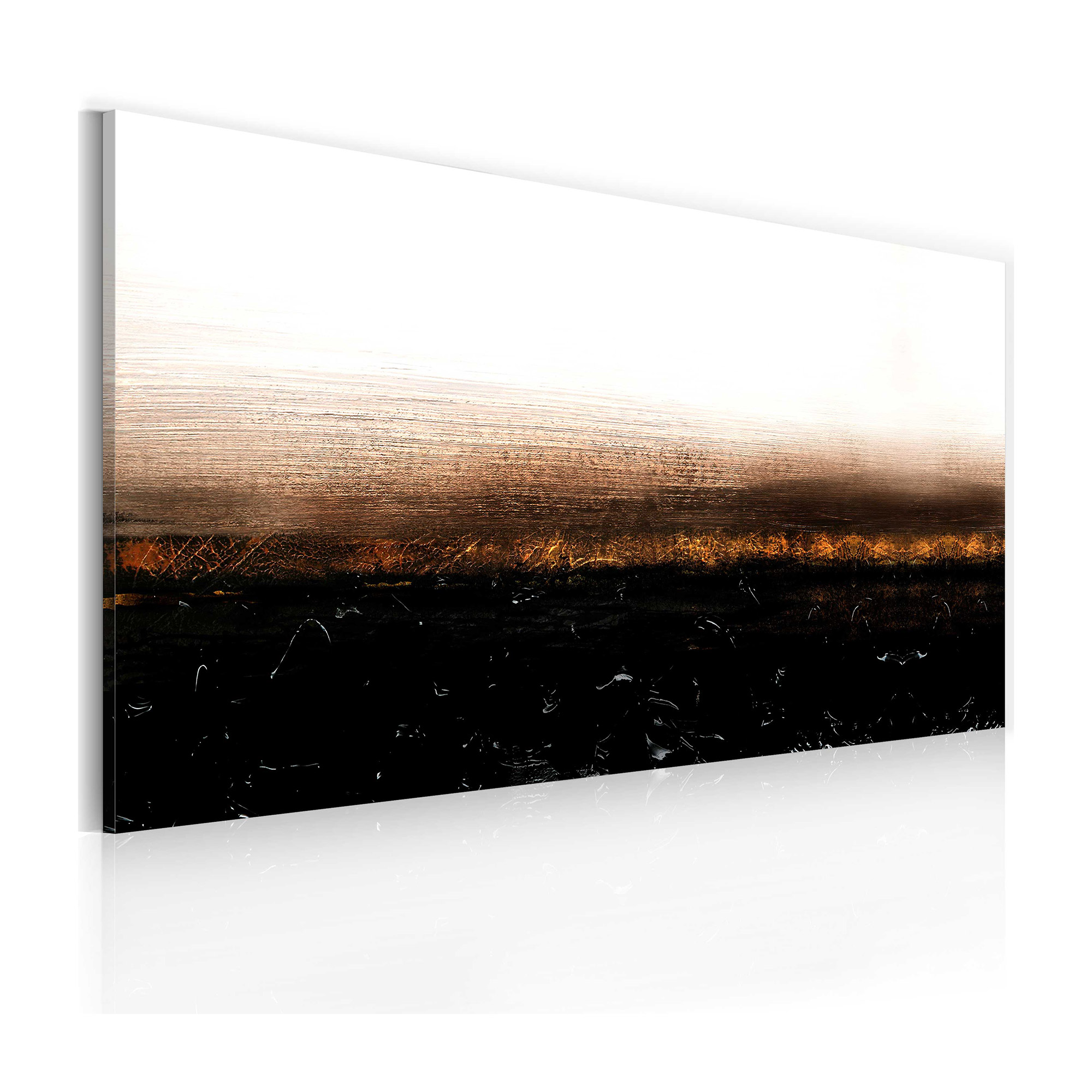 Handmålad Tavla Arkiio  Black Soil 120x60