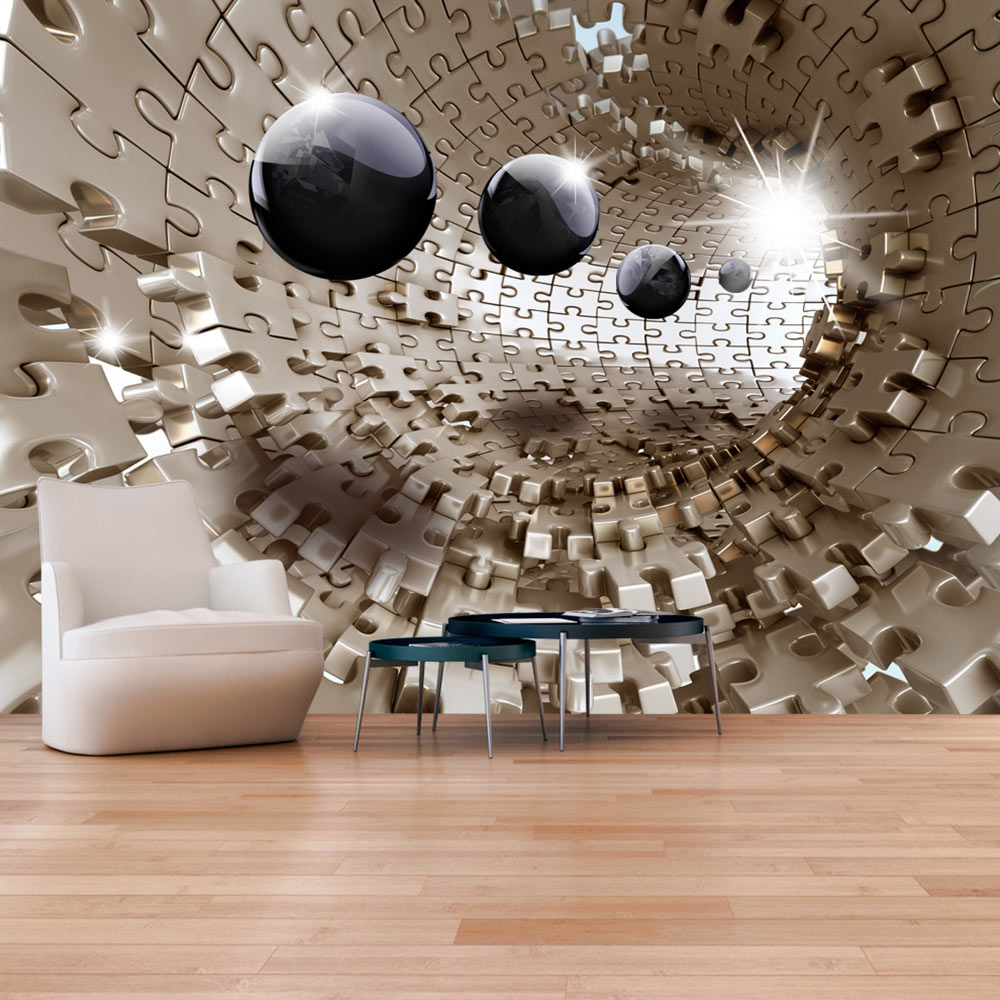 Fototapet Arkiio Golden Jigsaw