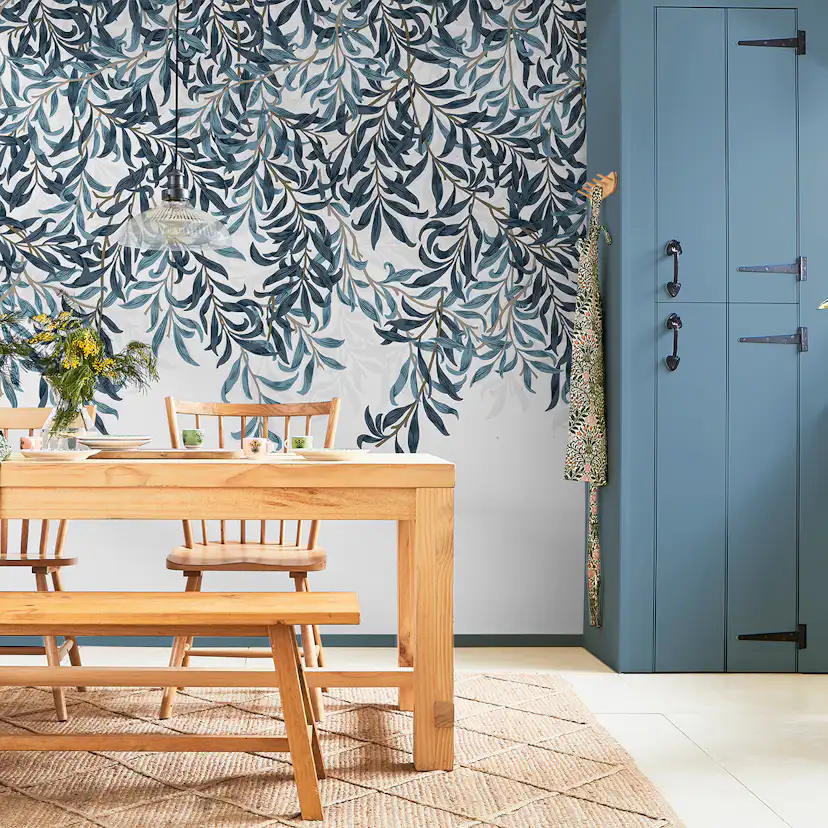 Fototapet William Morris At Home Willow Bough Blue