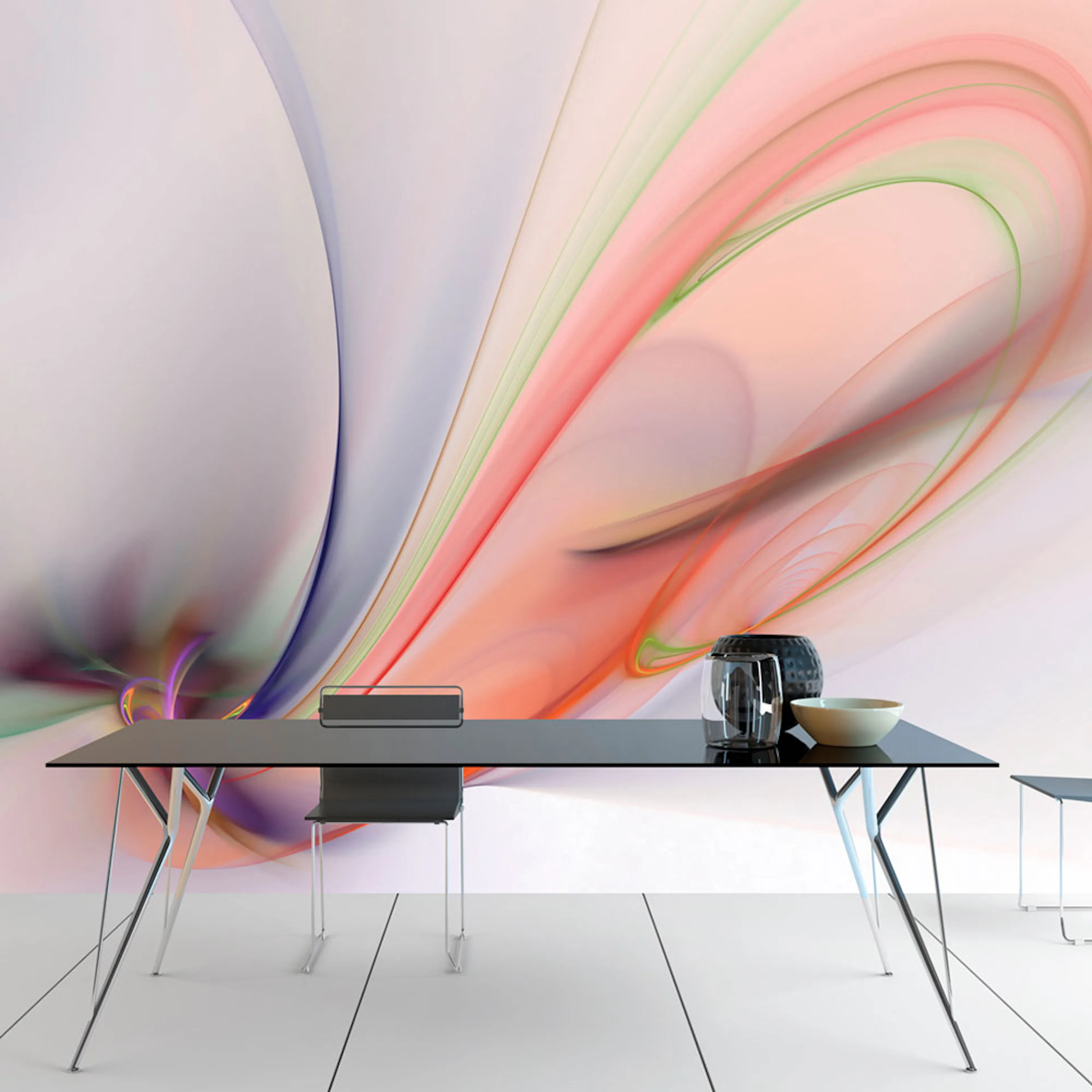 Fototapet Arkiio Silky Colorful Smoke
