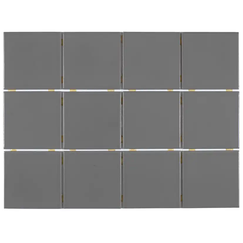 Klinker Arredo Unicolor Mörkgrå 10x10 cm
