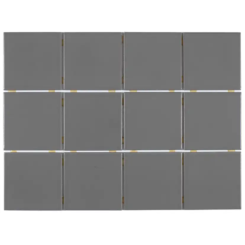 Klinker Arredo Unicolor Mörkgrå 10x10 cm