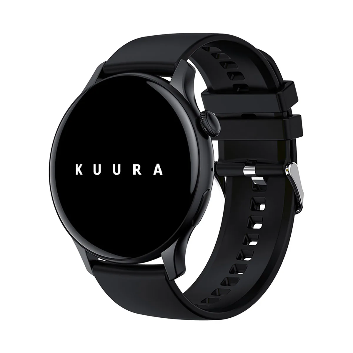 Smartwatch Kuura Function F7 V3 Svart Löparklocka med Pulsmätare