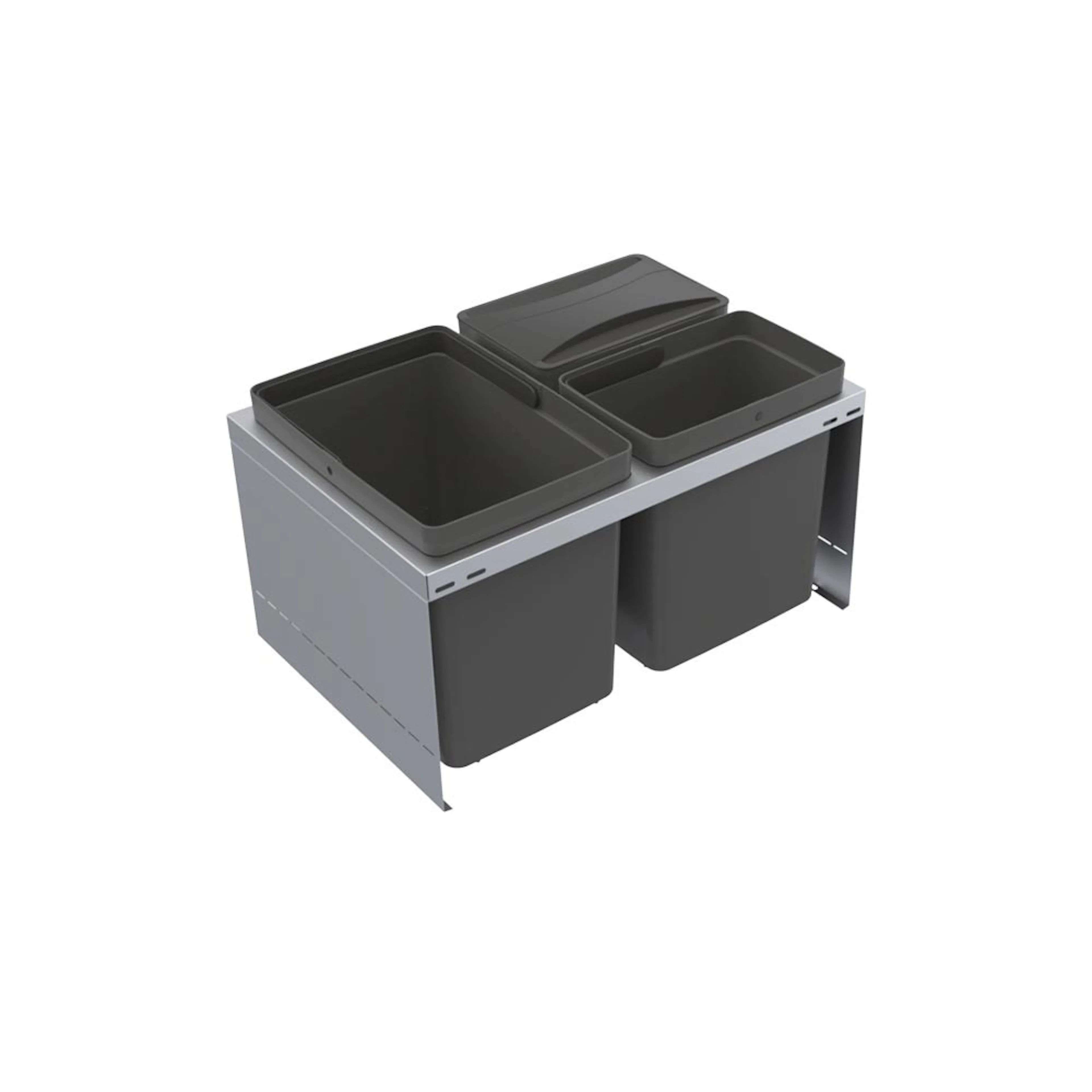Källsorteringskärhållare Beslag Design Cube Compact 518