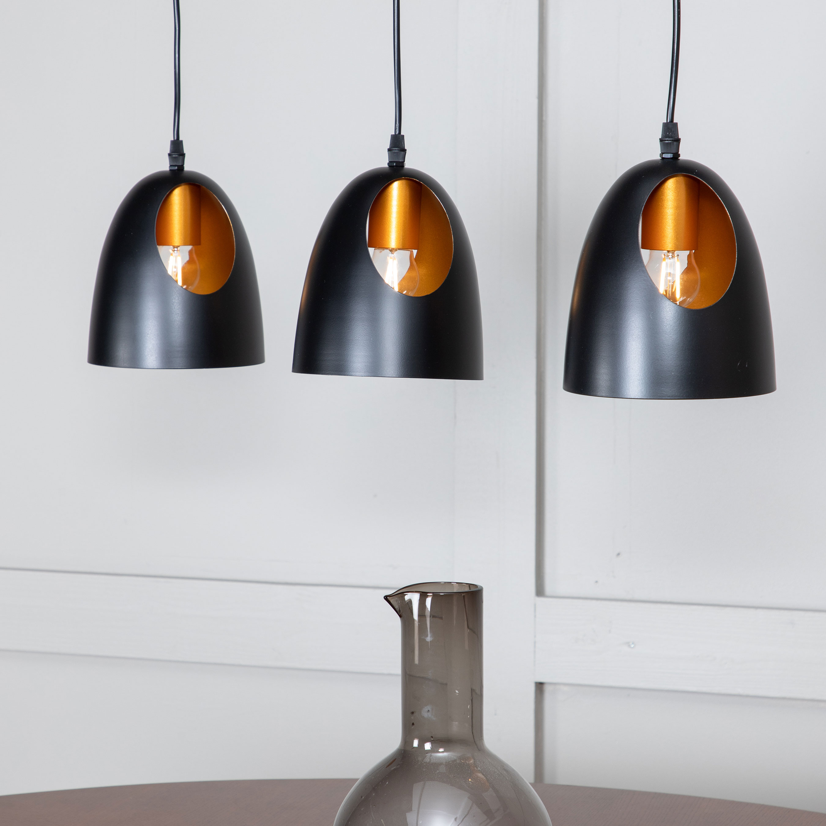 Taklampa Venture Home Emilio Rak 3L