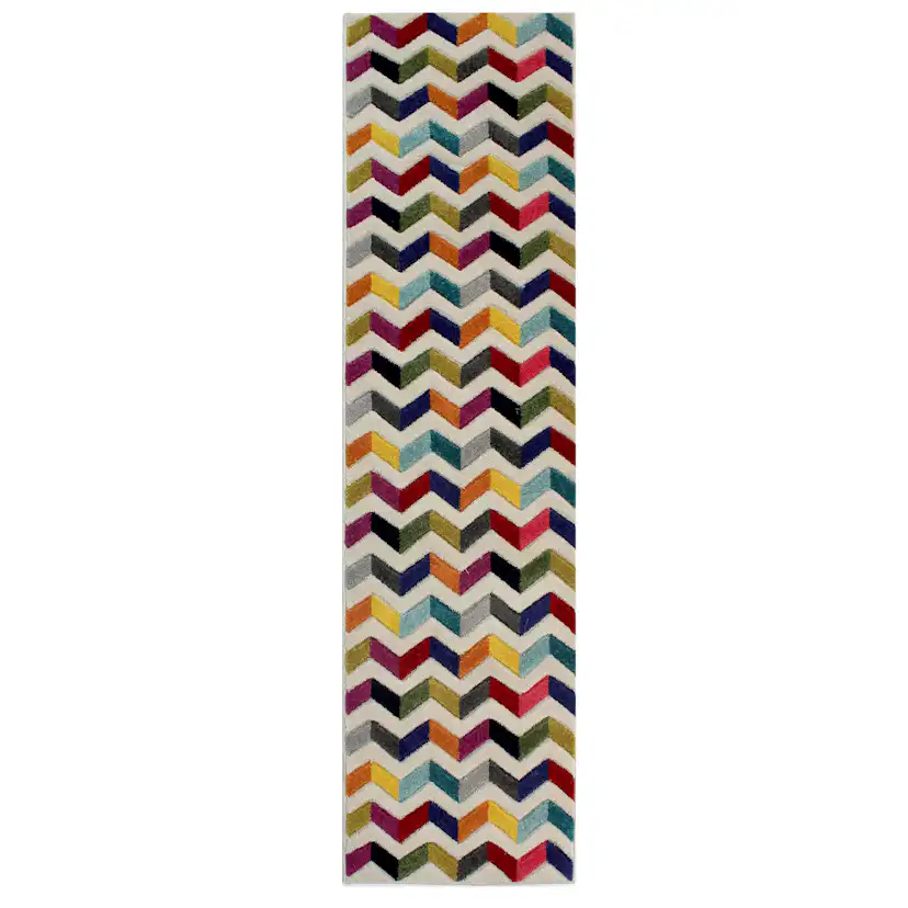 Friezematta Flair Rugs Bolero Flerfärgad 66x230