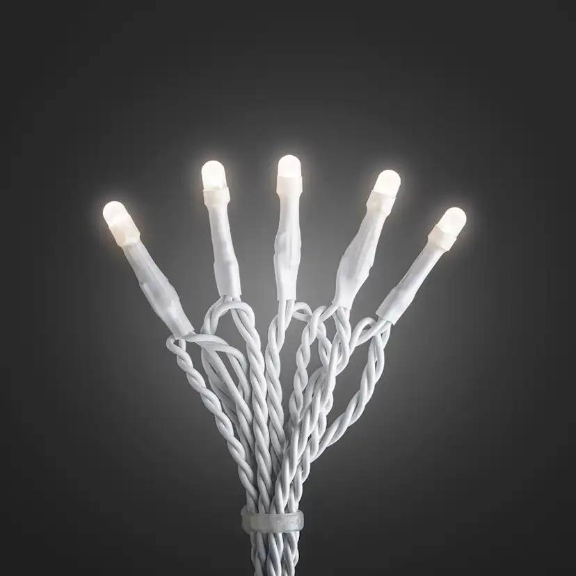 Ljusslinga Gnosjö Konstsmide 200 st LED Frostad Topp