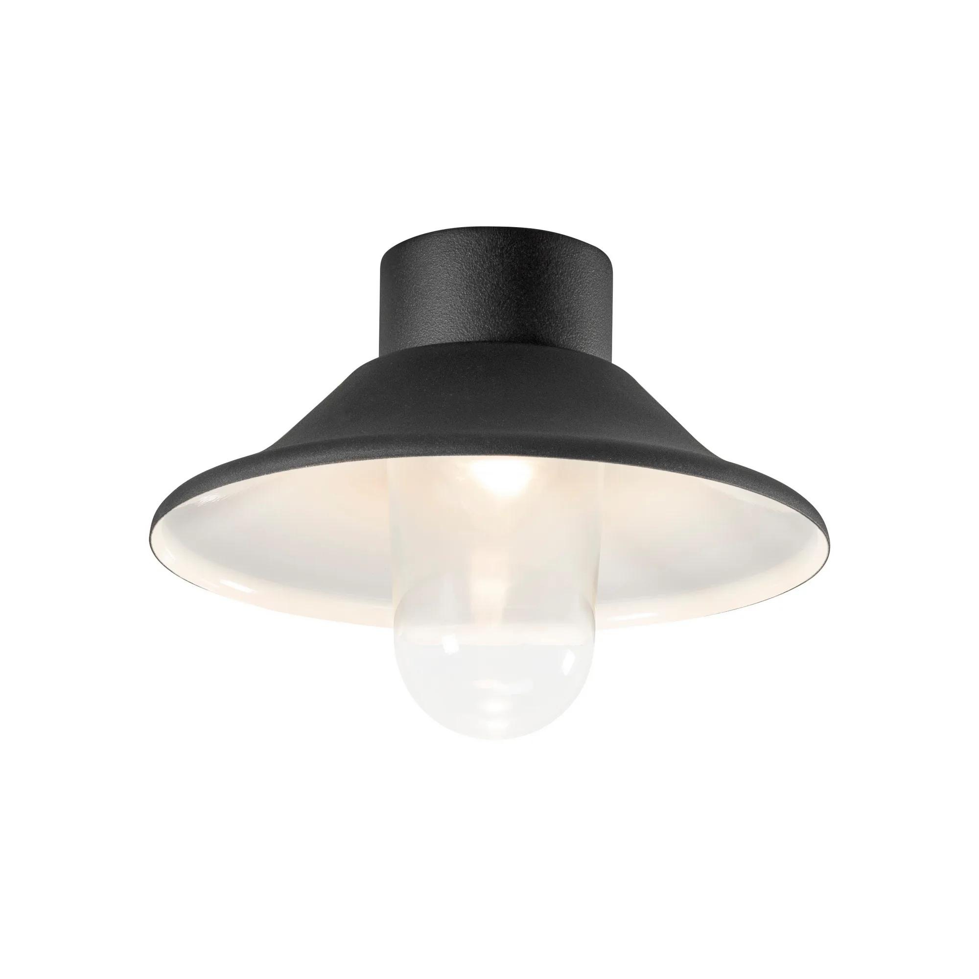 Vägg/Taklykta Gnosjö Konstsmide Vega Svart Dimbar LED Utebelysning, 8W