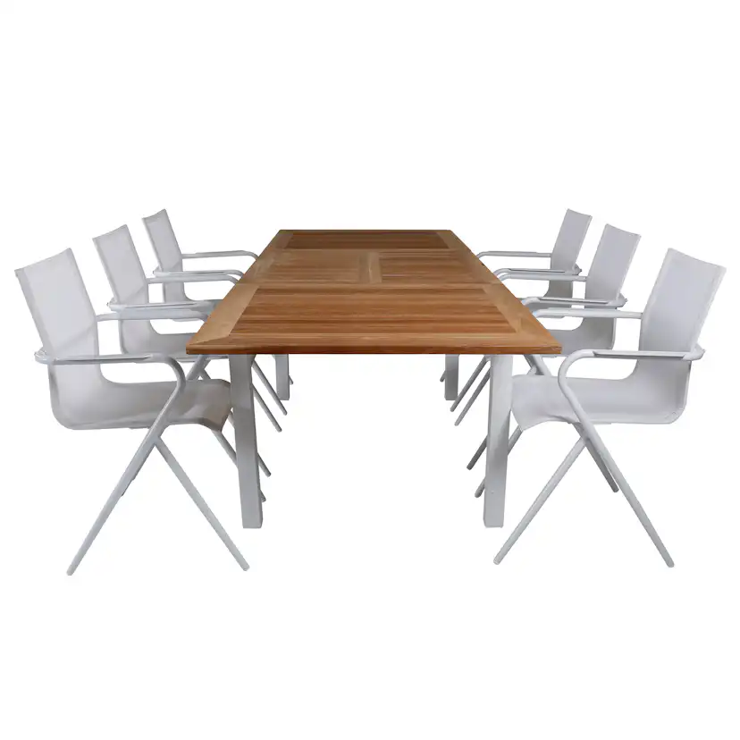 Matgrupp Venture Home Pave med 6 Act Stolar L: 160 cm