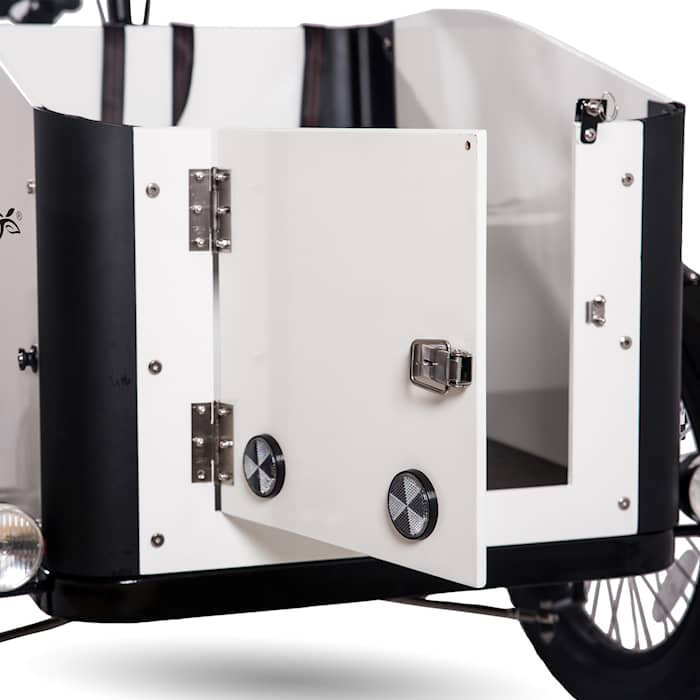 Elcykel Lyfco Cargobike med Öppningsbar låda - 17,5 Ah