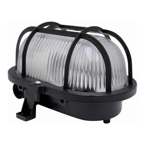 Gallerarmatur Malmbergs Oval Svart 60w