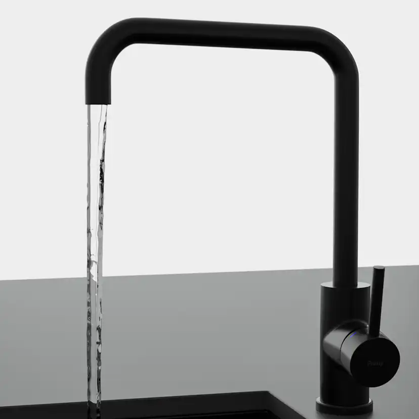 Köksblandare Scandtap Steel Square Rostfritt Stål