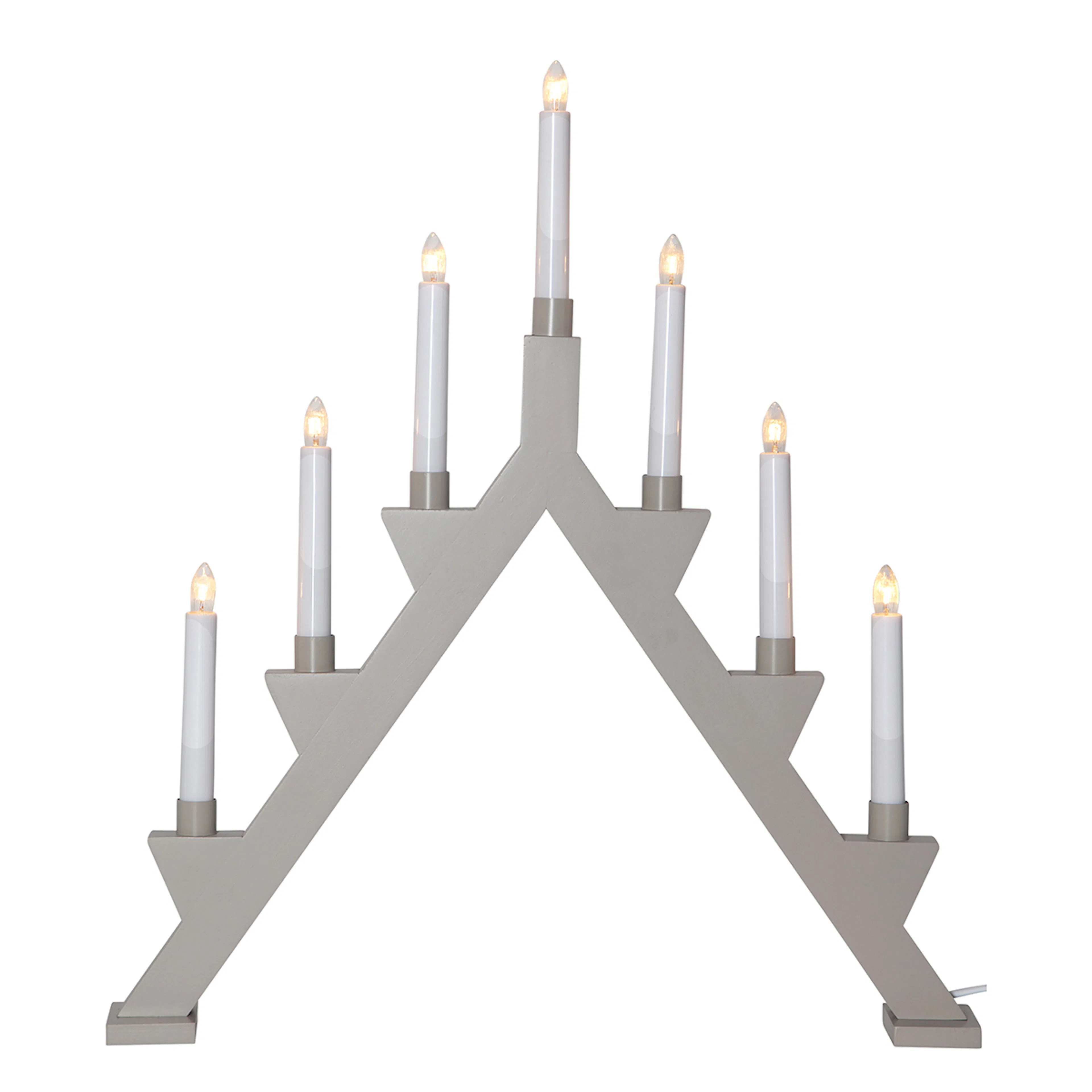 Ljusstake Star Trading  Zack 7-Armad Adventsljusstake