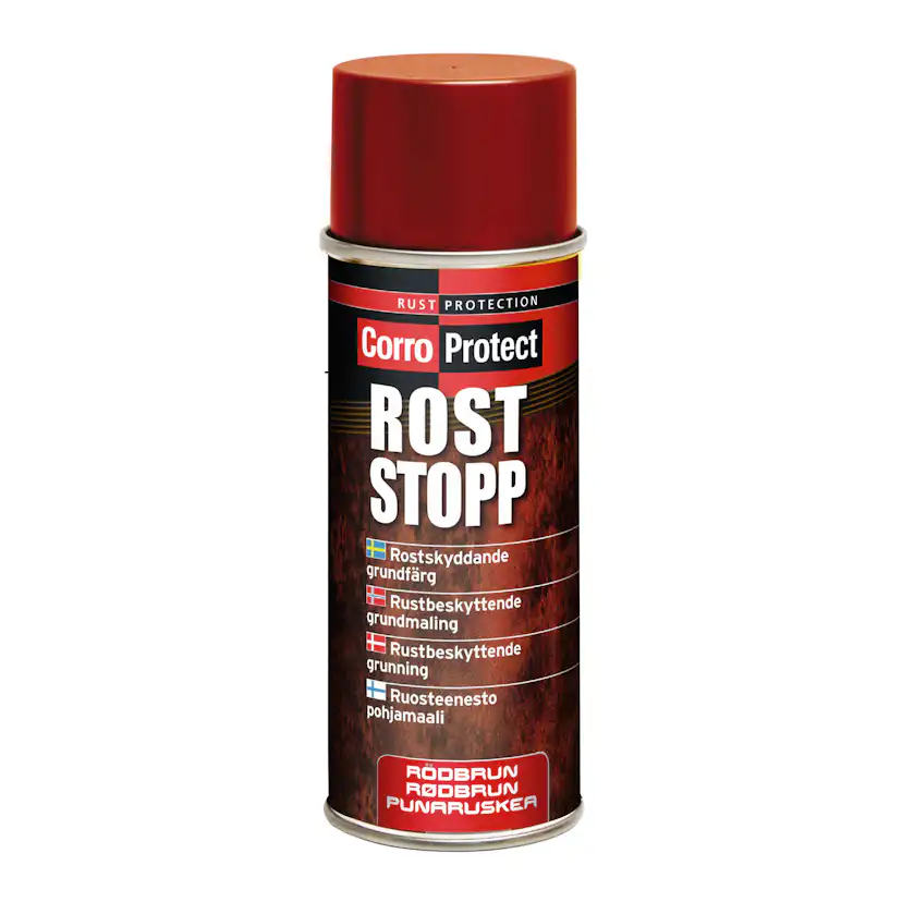 Grundfärg CorroProtect Rost-Stopp Röd Spray