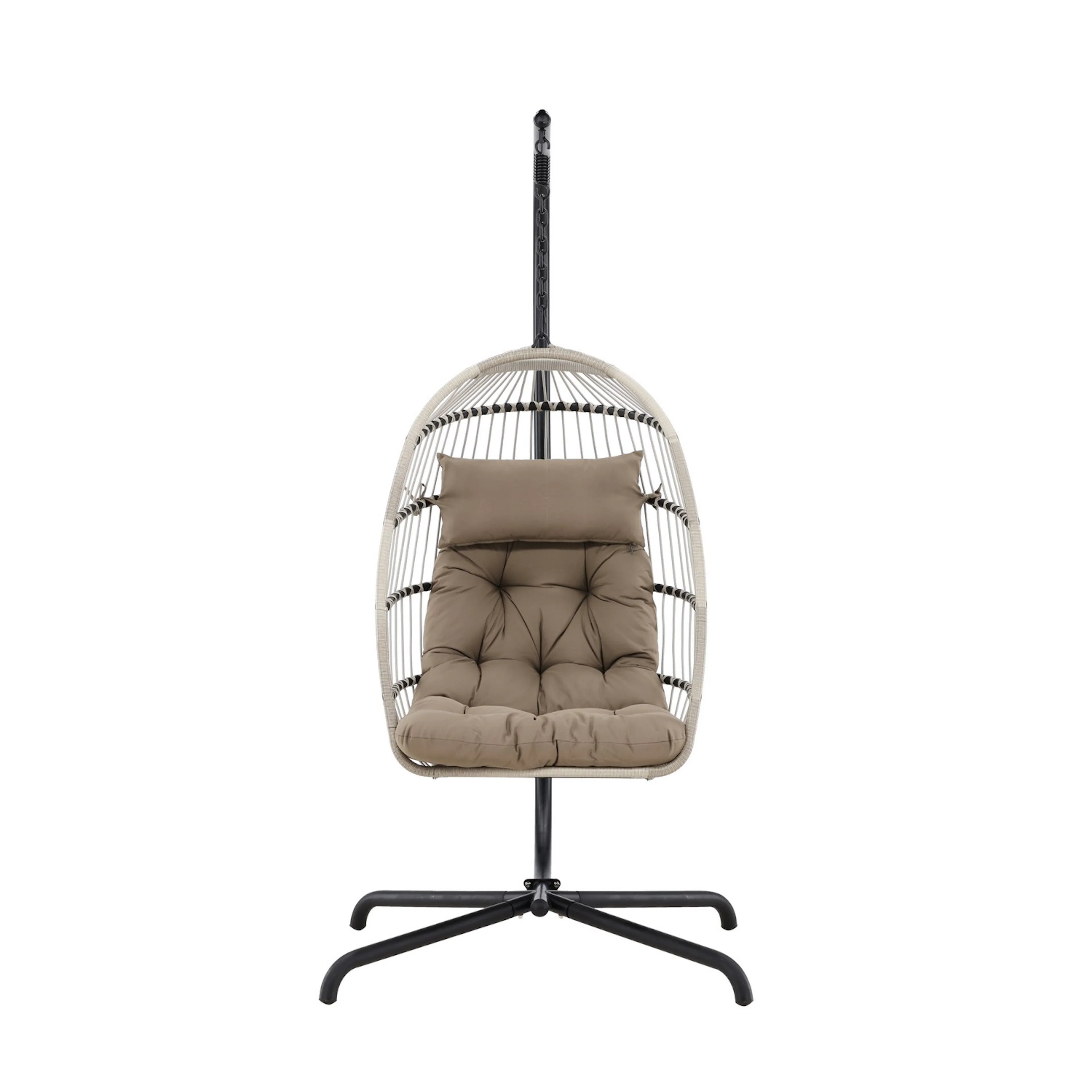 Trezza Haning Chair - Black / Grey Grå