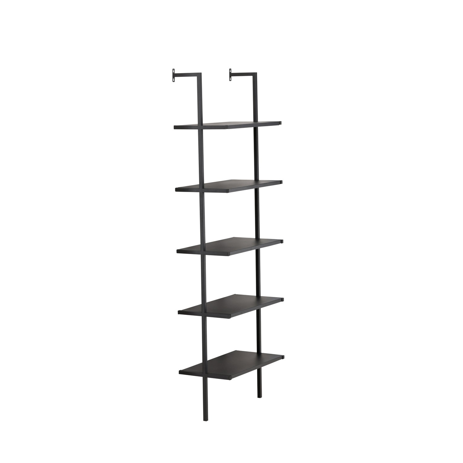 Vägghängd Hylla Venture Home Caracas i Svart Stål 183 cm
