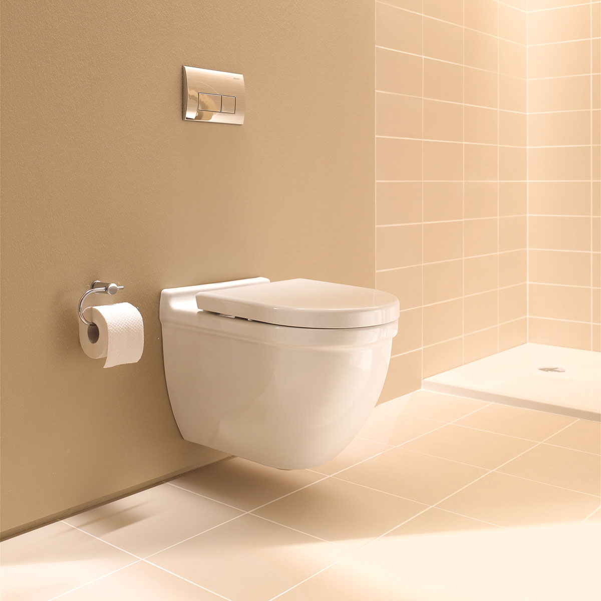 Vägghängd Toalettstol Duravit Starck 3 Rimless