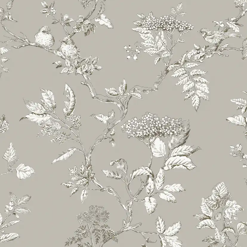 Tapet Laura Ashley Elderwood Steel