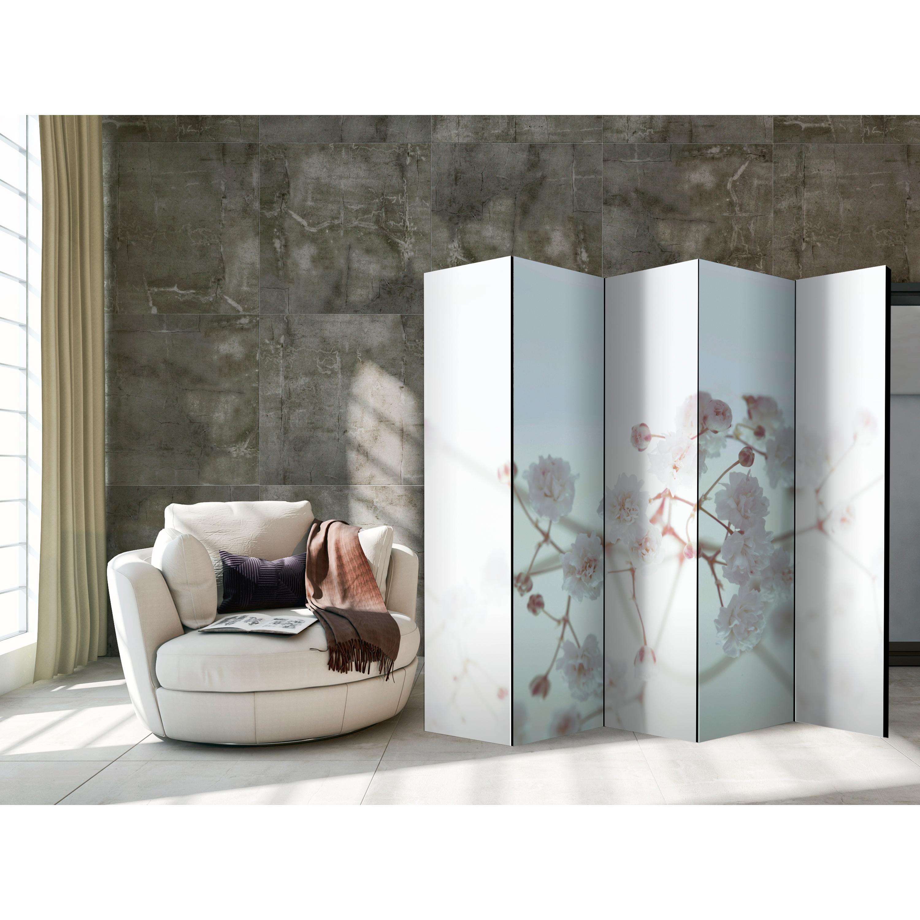 Rumsavdelare Arkiio White Flowers II 225x172 cm
