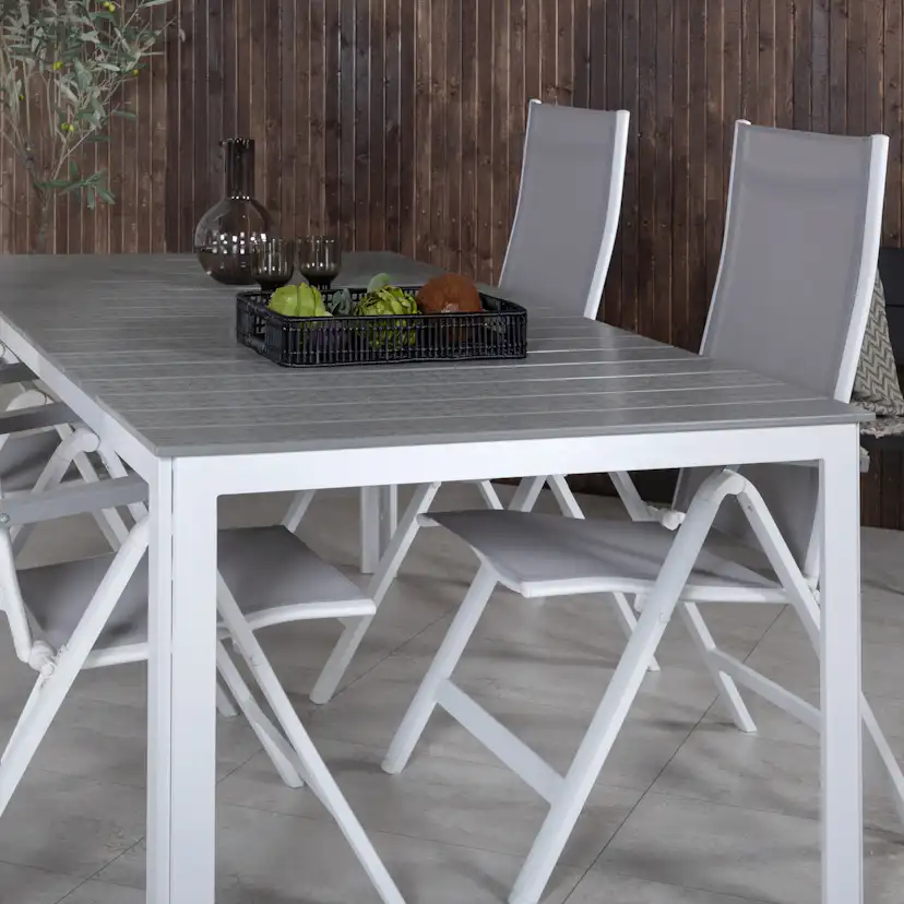 Matgrupp Venture Home Pincy med 4 Aleyna Positionsstolar