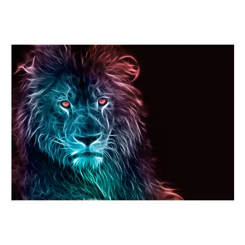 Fototapet Arkiio Abstract Lion Rainbow