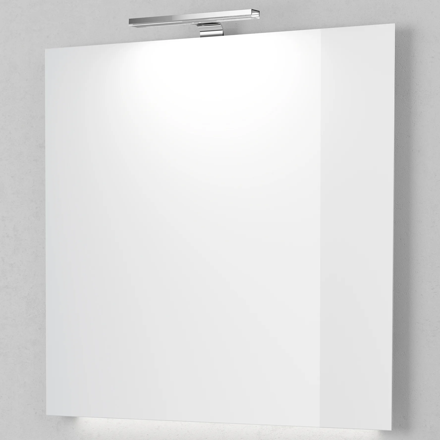 Spegel FEEL 80 Belysningsarmatur 800x720/755x30/95 mmBxHxD Bredd: 800 mm