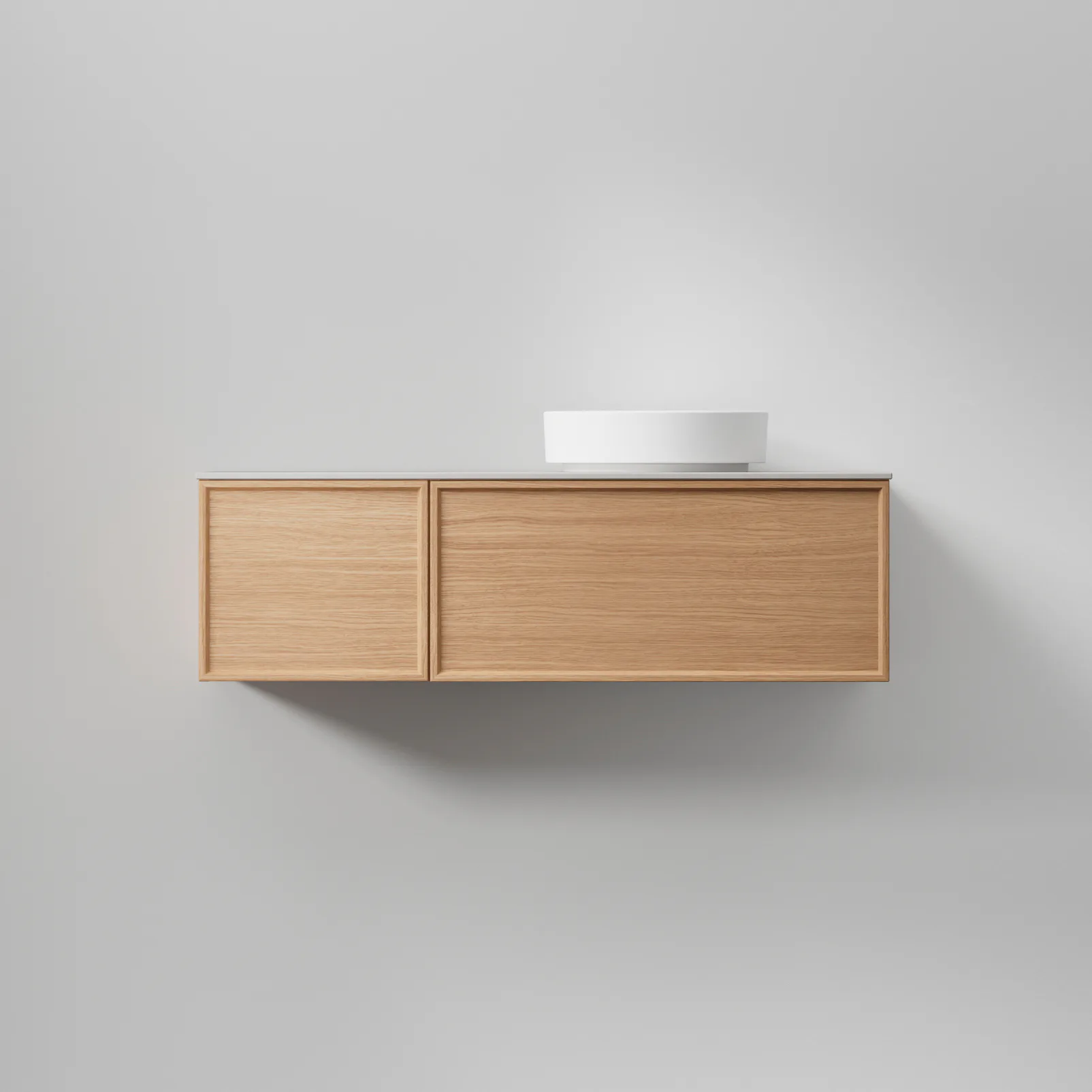 AIR Wood 120 A,NaturalOak,Helfront 2 lådor(H),Lucka(V),1196 Natural Oak, Helfront med 2 lådor (H), Lucka (V)