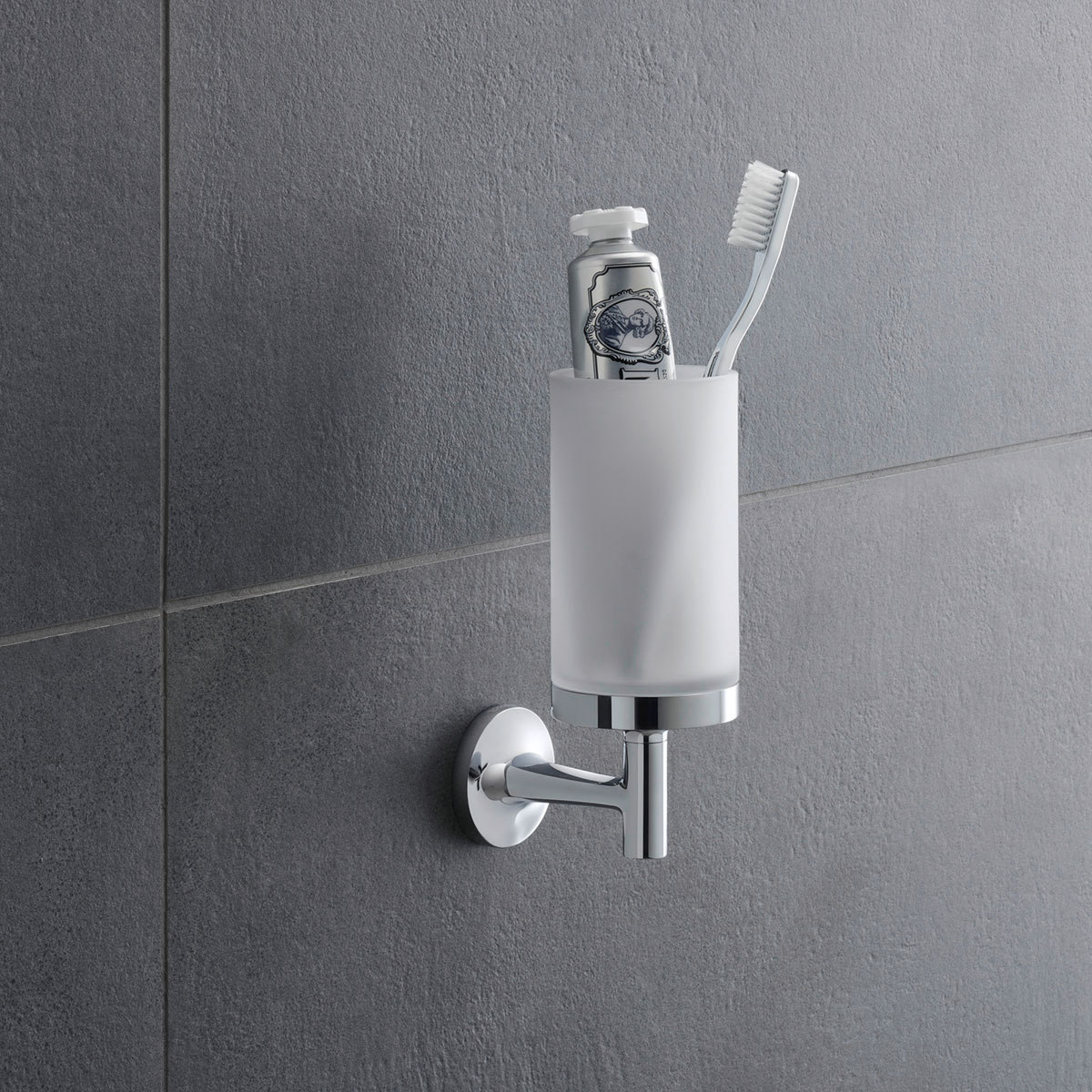 Glashållare Duravit Starck T 009931 Krom Krom/Frostat glas
