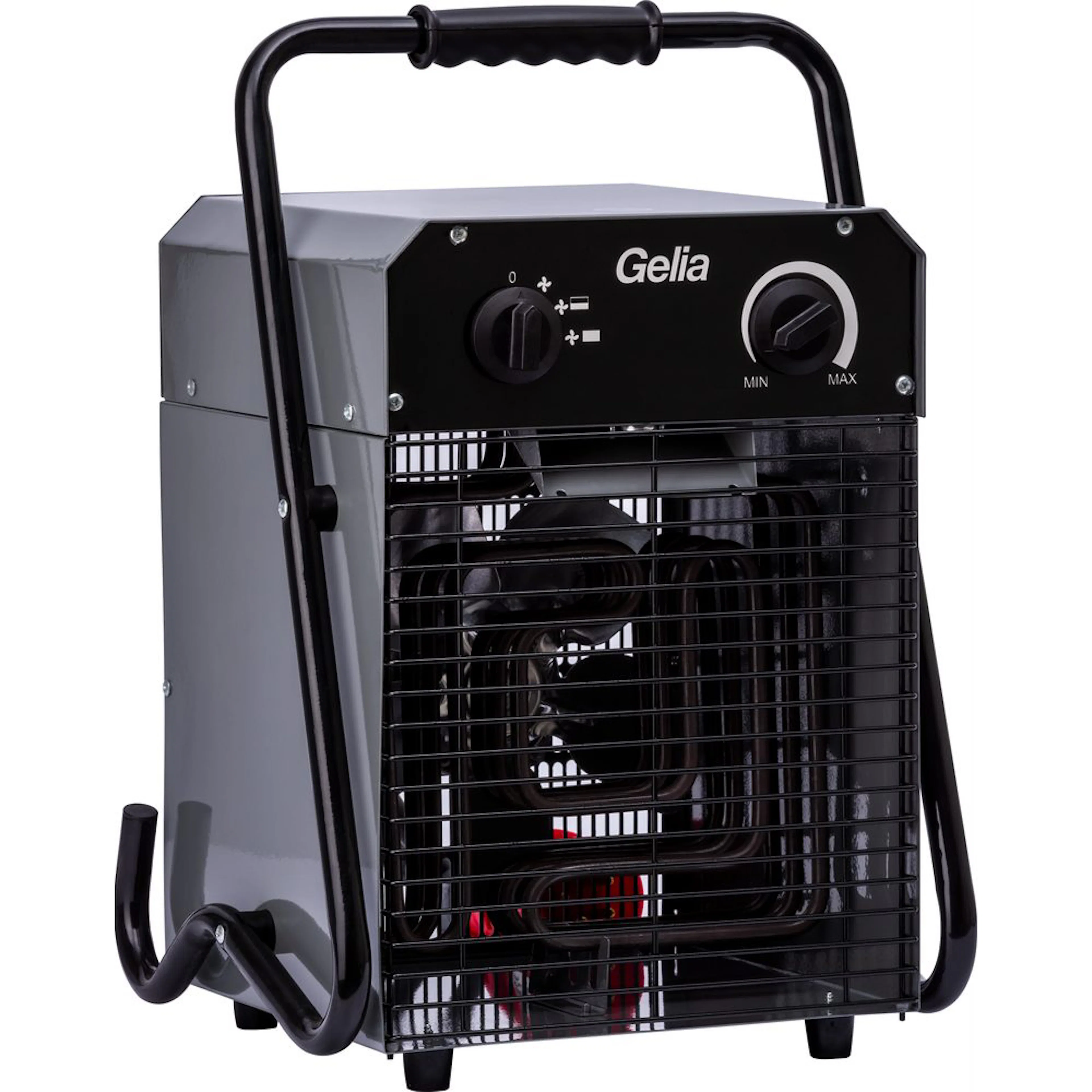 Värmefläkt Gelia Bygg 5 kW 400 V IP24 med Bärhandtag