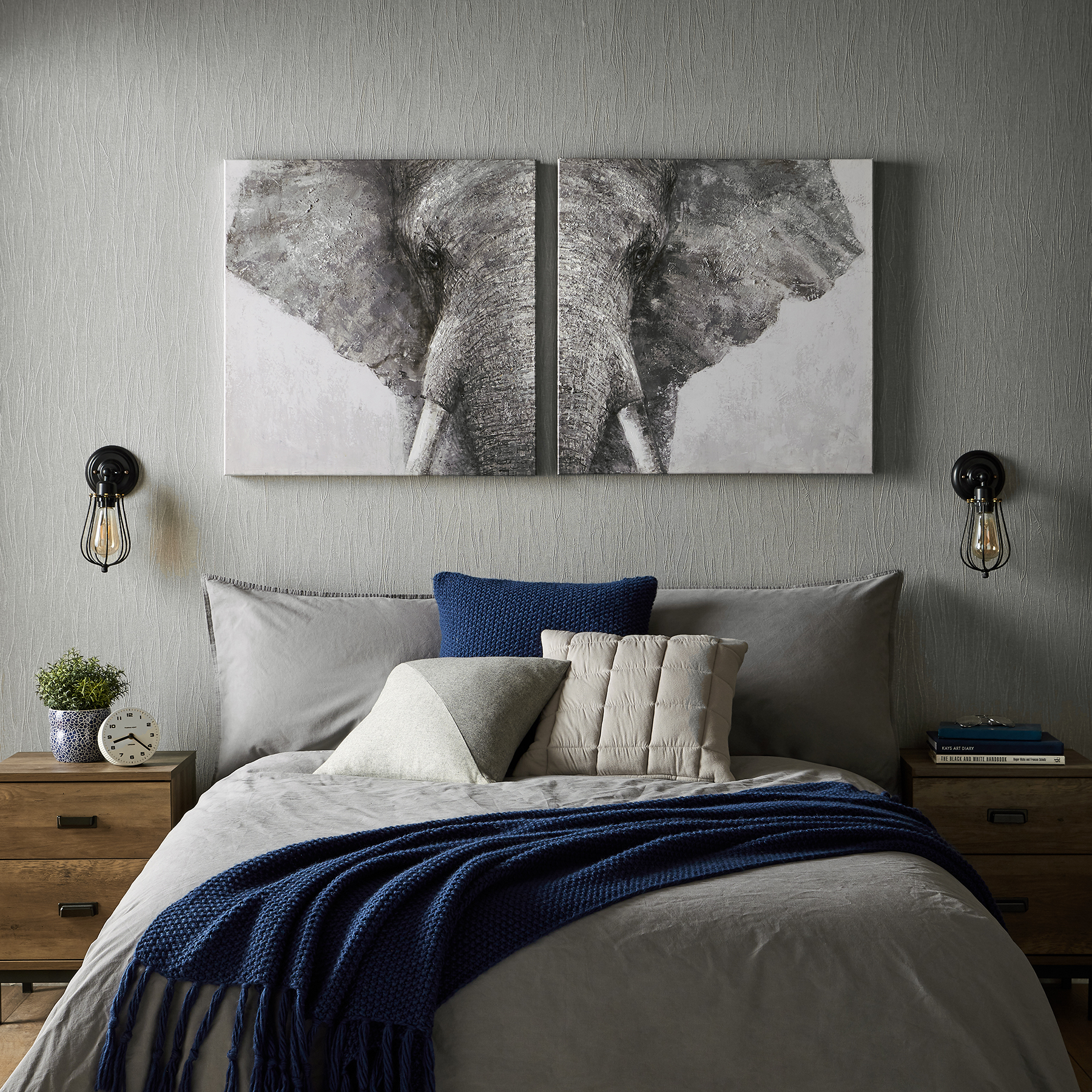 Tavla Art For The Home Majestic Elefant Set