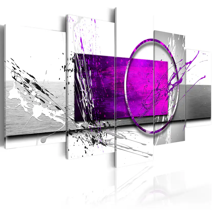 Akrylglastavla Arkiio Purple Expression