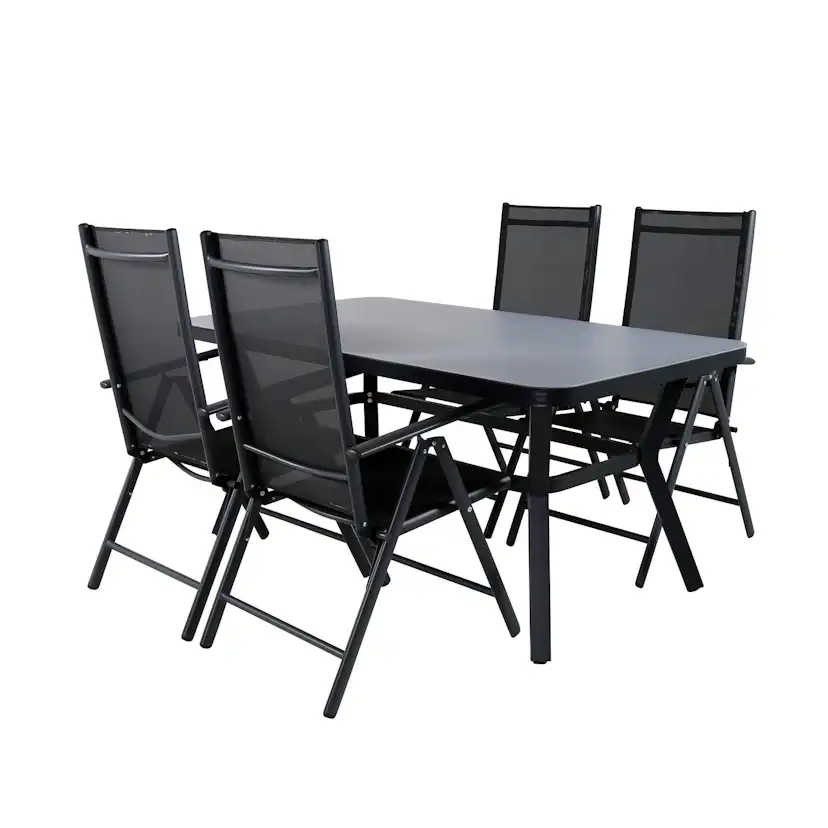 Matgrupp Venture Home Vyn med 4 Chair Matstolar