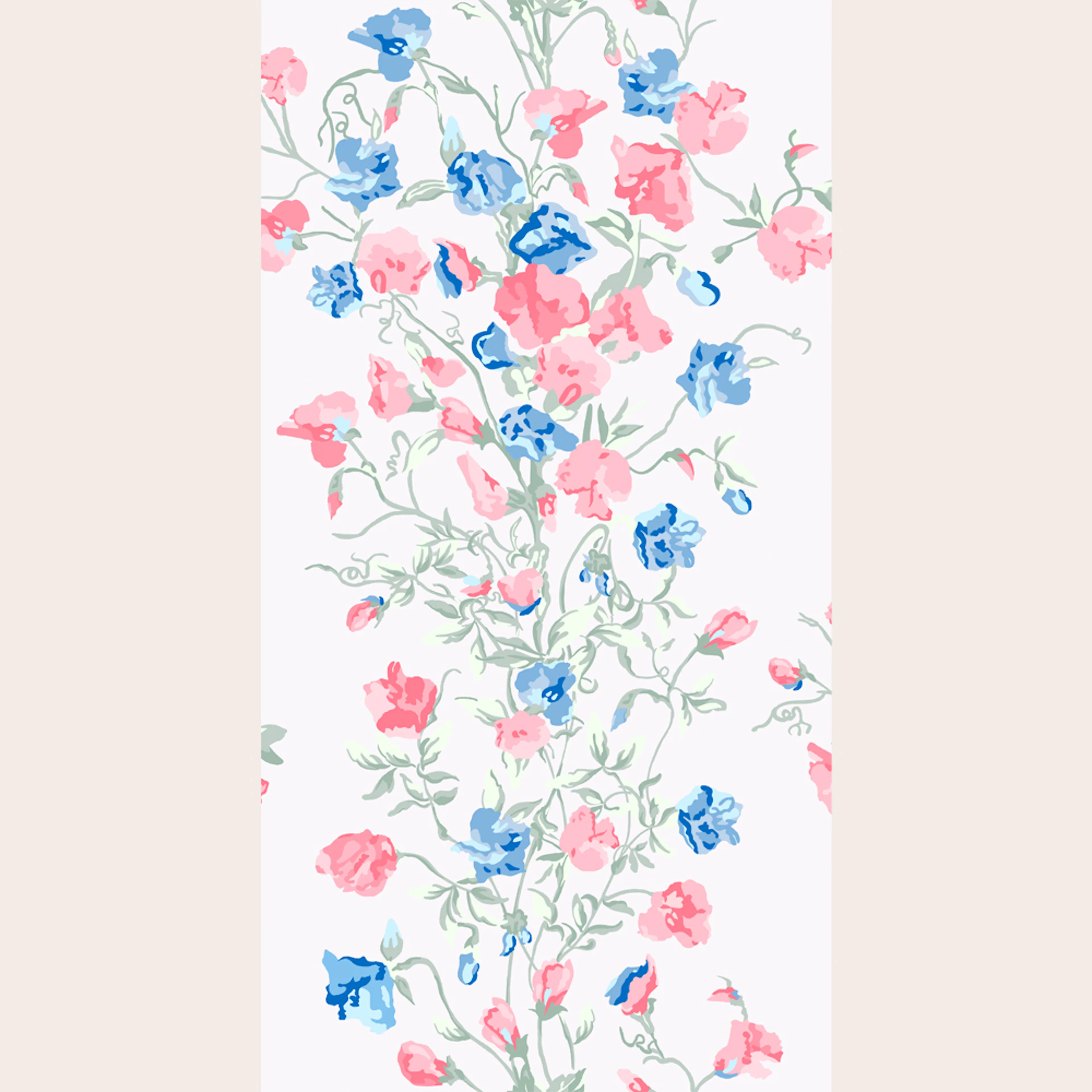 Tapet Laura Ashley Charlotte Rosa