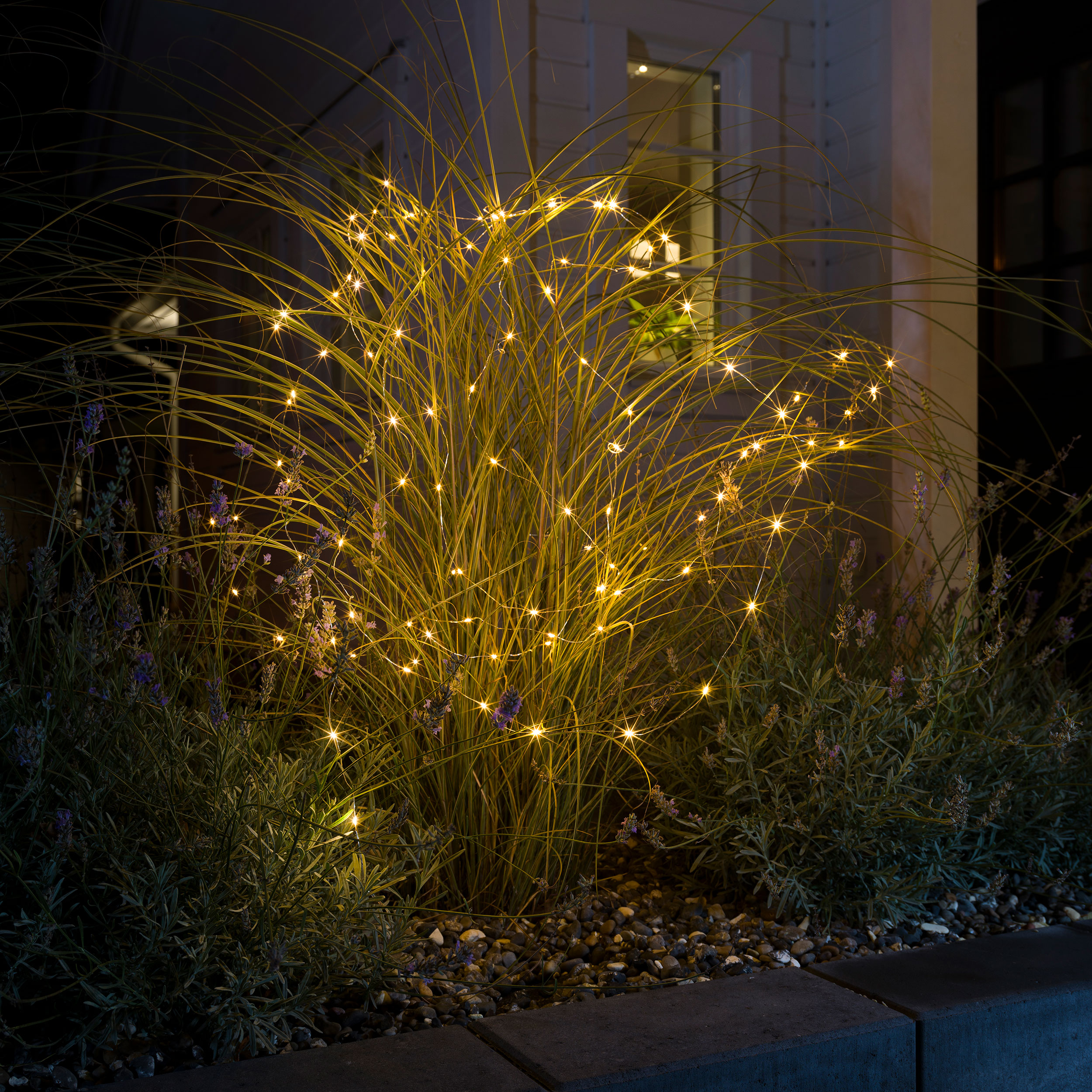 Ljusslinga Gnosjö Konstsmide Amber Micro-LED 9,9 m