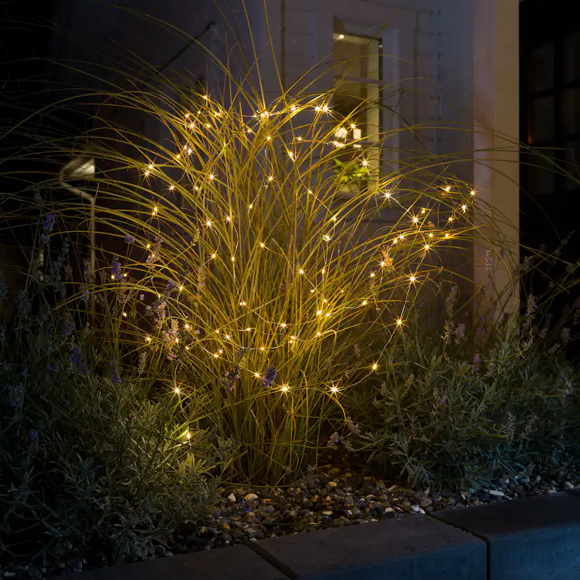 Ljusslinga Gnosjö Konstsmide Amber Micro-LED 9,9 m