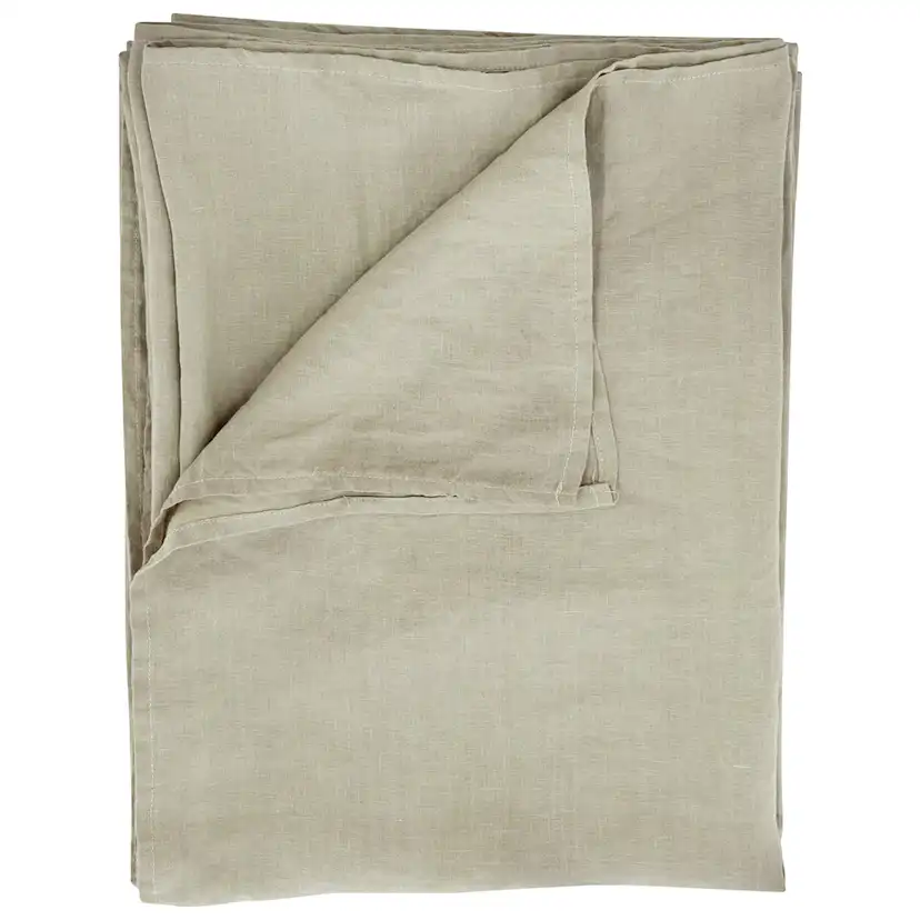 Milo Bedspread Linen Beige 260x260 cm Färg: Beige, Mått: 260x260 cm