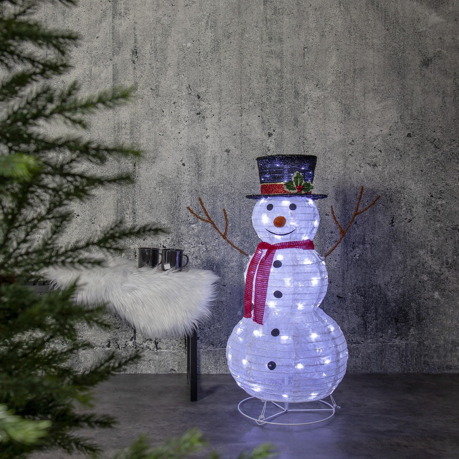 Utomhusdekoration Star Trading Tecidy Snög LV