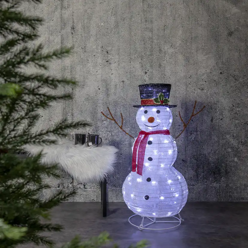 Utomhusdekoration Star Trading Tecidy Snög LV