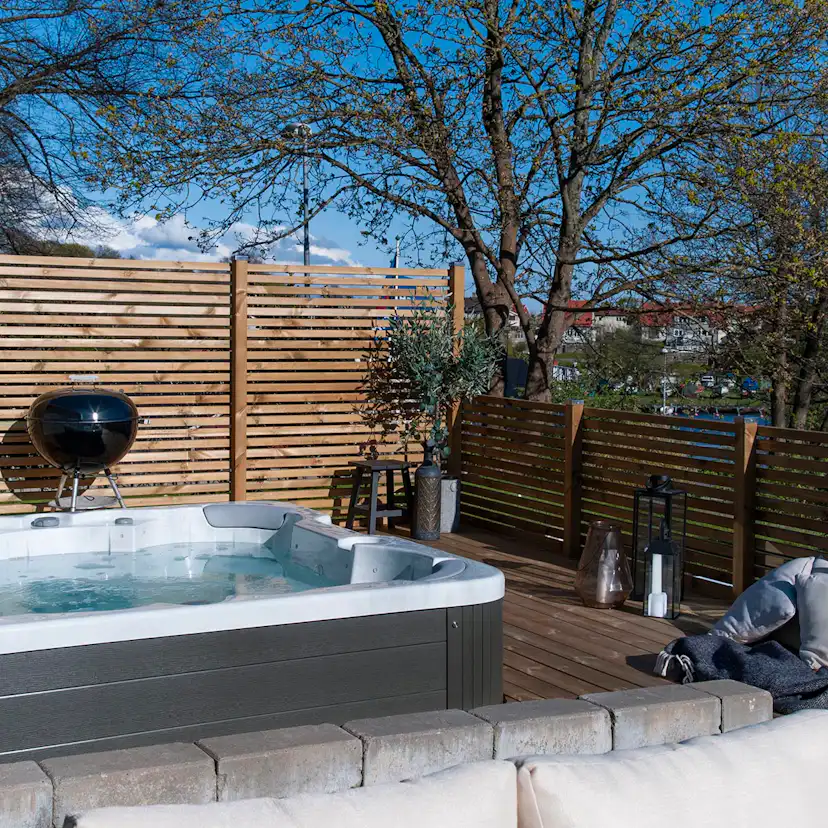 Spabad Westerbergs Sandhamn 42 Jets Vit med Lock