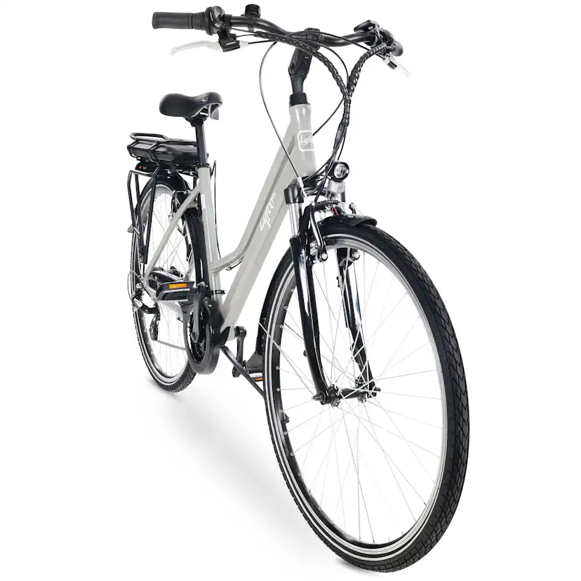 Elcykel Lyfco Dam 28" - Ellen 13 Ah Silver