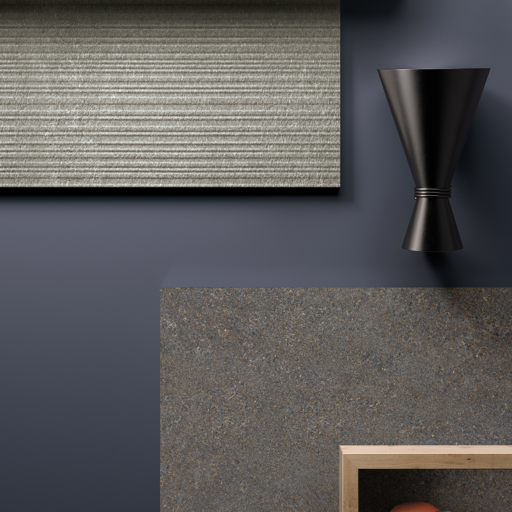 Klinker Ceramiche Keope Suite Antracitgrå 60x60 cm Matt