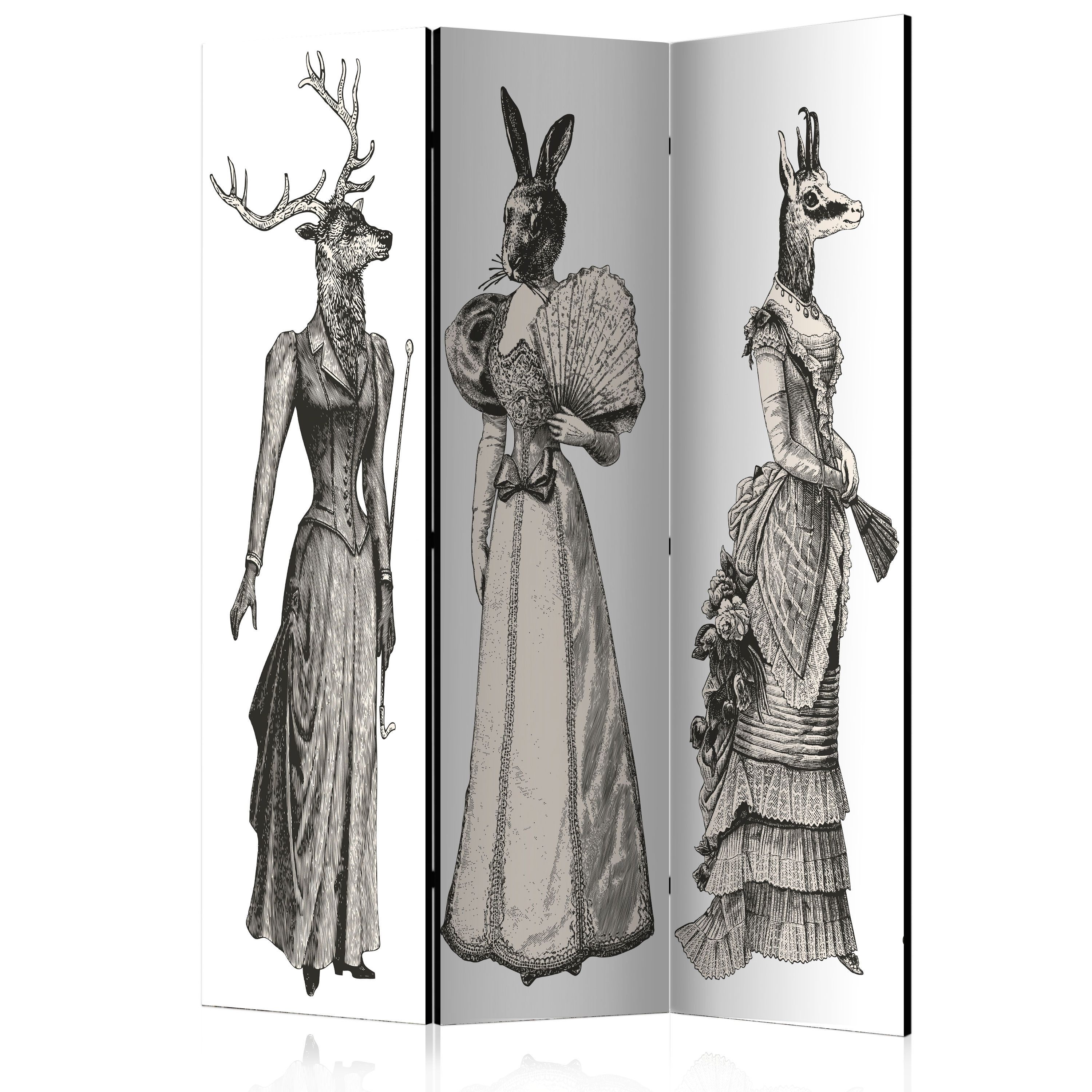 Rumsavdelare Arkiio Chic Zoo 135x172 cm