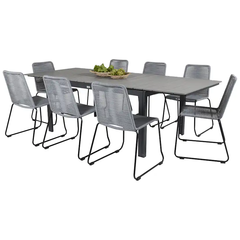 Matgrupp Venture Home Lova 160/240 med 8 Leon Stolar
