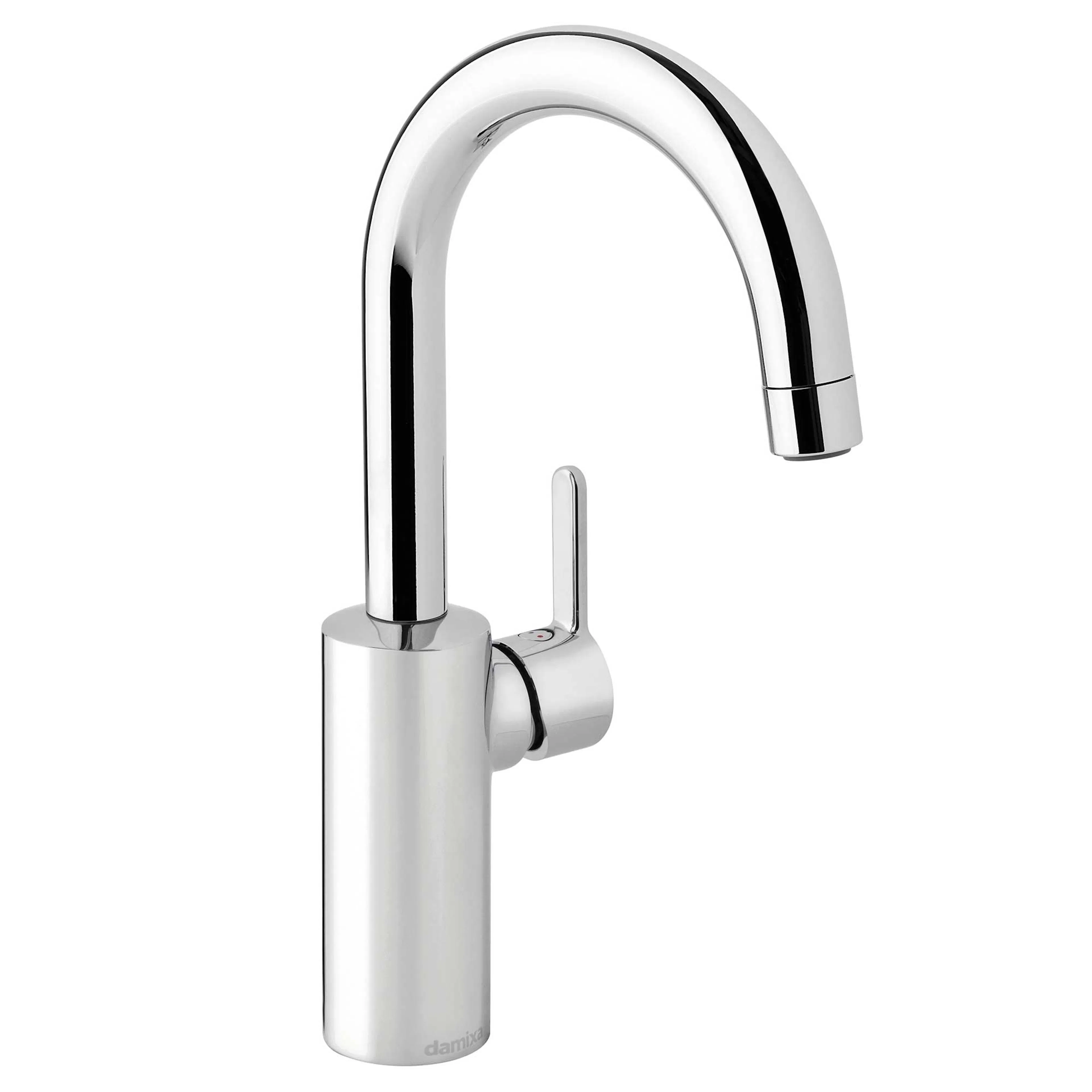Silhouet Basin High Spout, Krom Krom