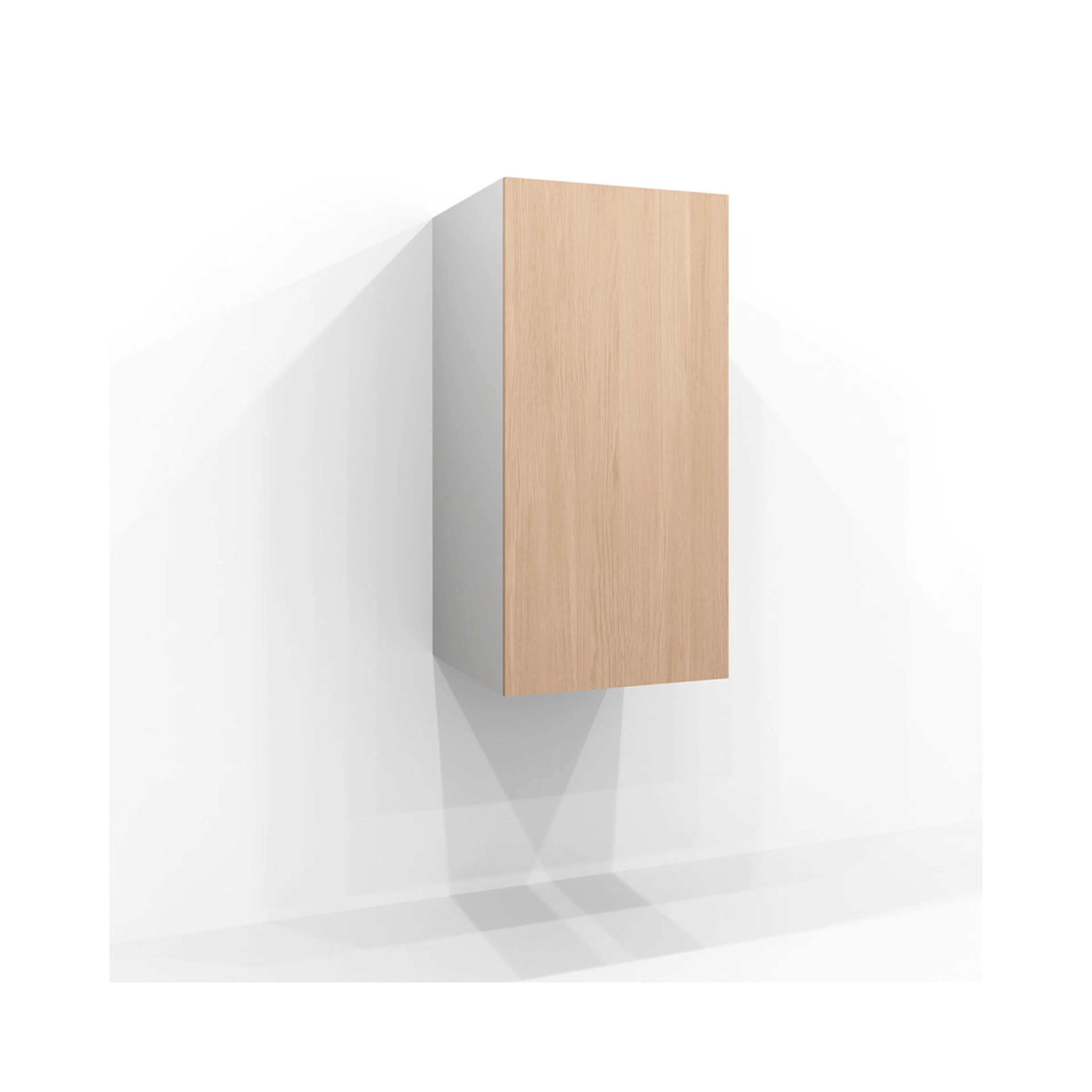 Dörr Högskåp TT 122x60 p.ek BxH: 600 x 1220 mm, Pur Ek