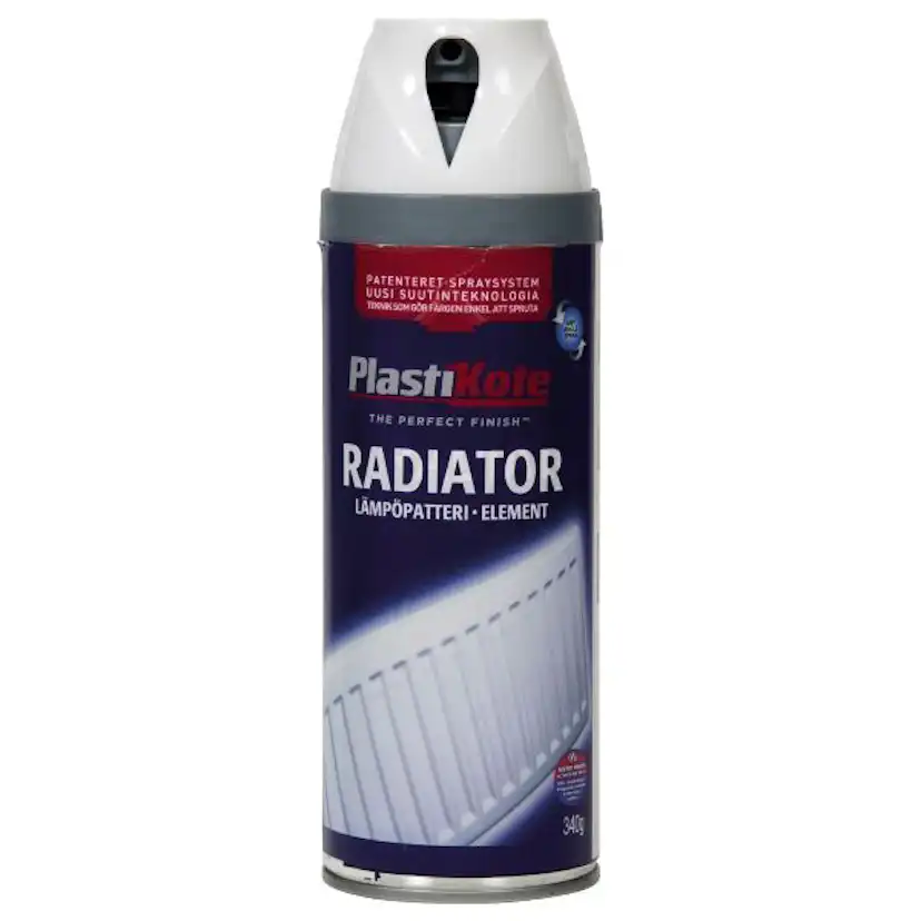Sprayfärg Plasti-koteT&S Element Vit Halvblank 400 ml